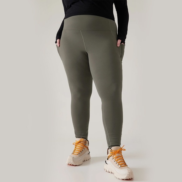 Athleta Altitude Stash Polartec Power Stretch Tight - Picture 3 of 4